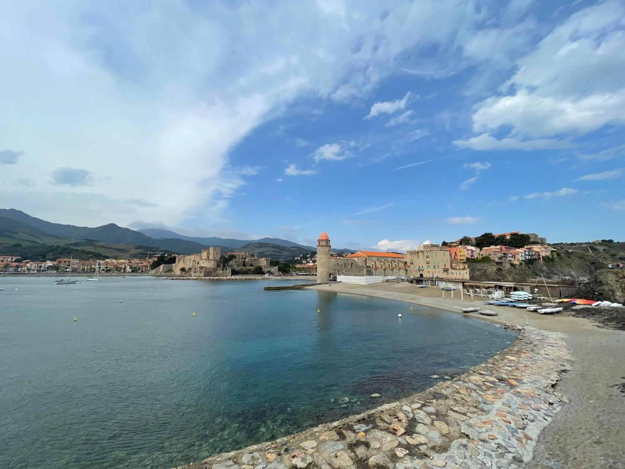 Apartamento 3Conv48- Charmant T2 Avec Vue Imprenable En Face Plage Collioure Exterior foto